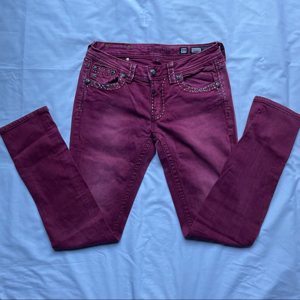 Miss Me Signature Skinny Cabernet Jeans